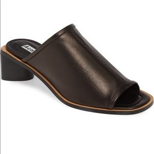 Acne Studios Bernelle soft leather Mules in black